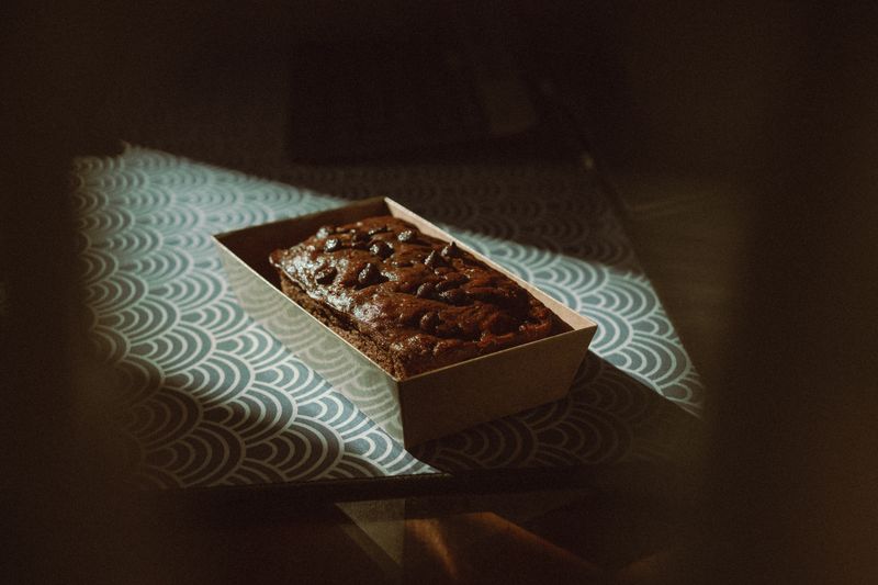 Warm chocolate lava cake dessert