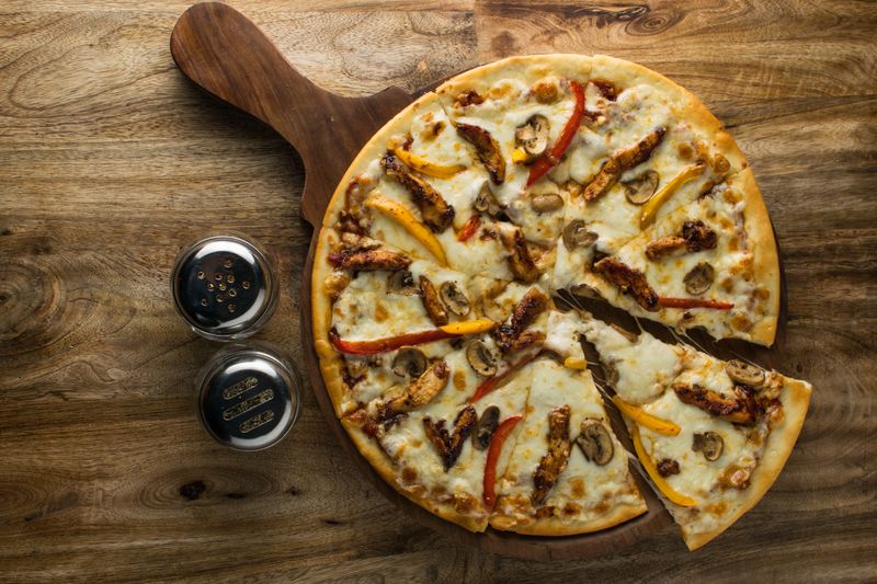 Gluten-free crust pizza build your own